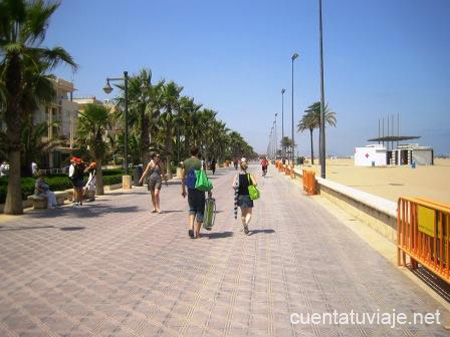 Paseo Marítimo, Valencia